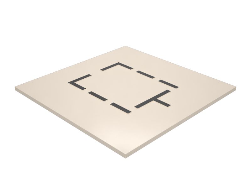 Наклейка вспомогательного гидравлического контура