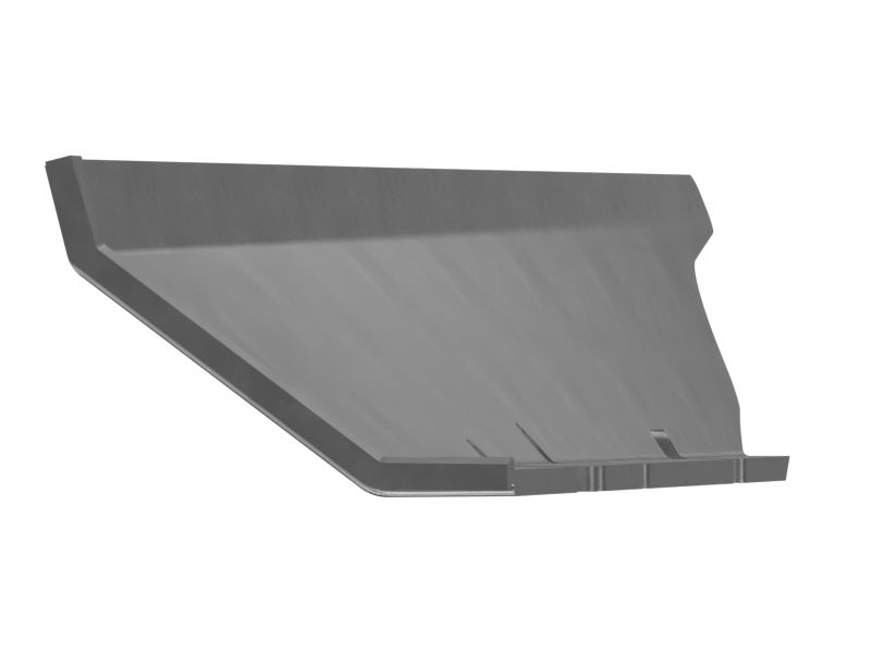 Изоляционная крышка левой двери кабины