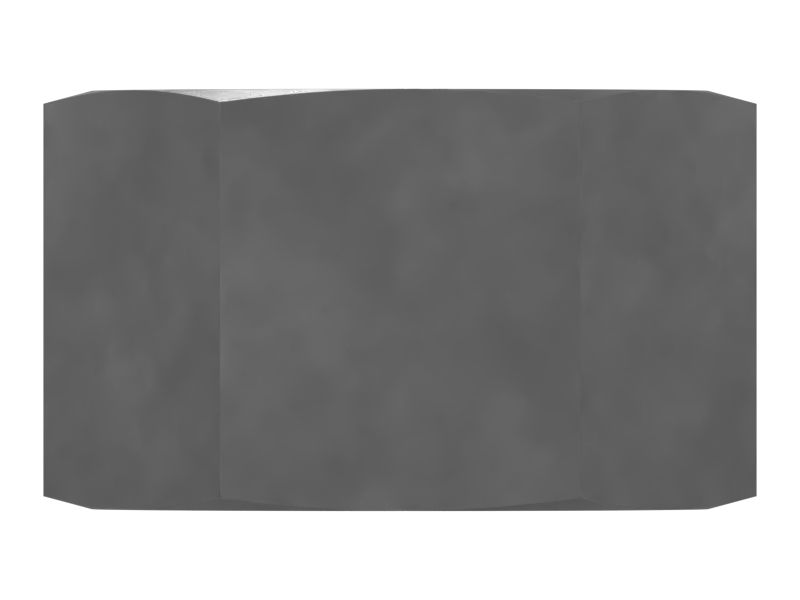 Шестигранная гайка с резьбой M20X1,5