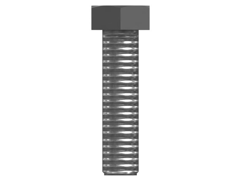 Болт с шестигранной головкой M10-1,5, длина 40 мм