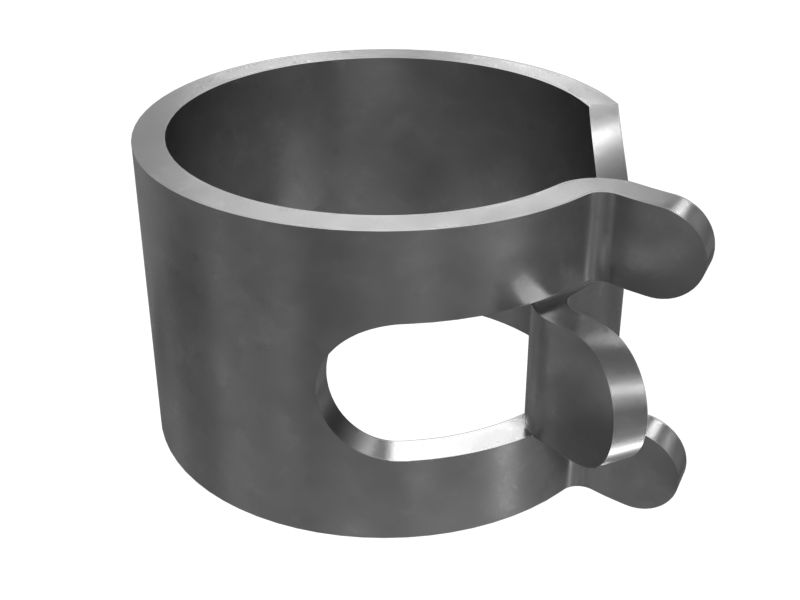 Турбинный зажим турбокомпрессора с внутренним диаметром 6,35 мм