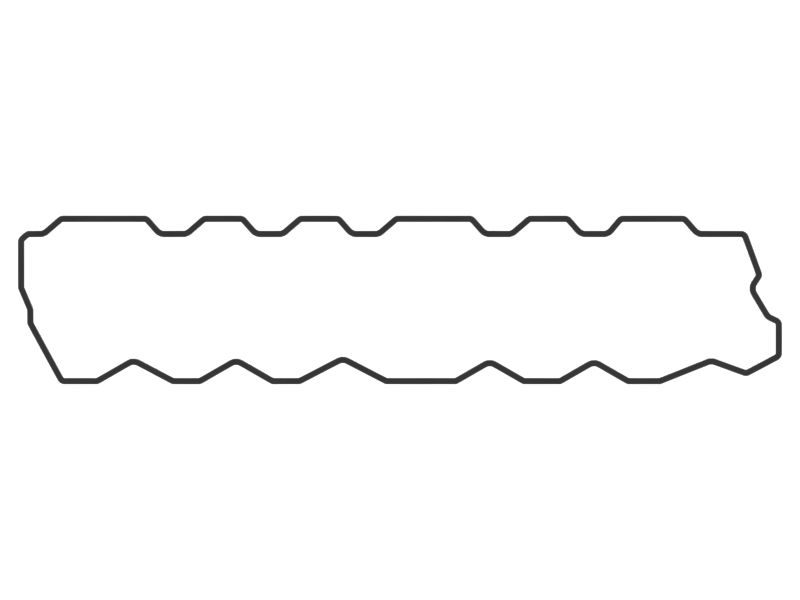 Прокладка крышки клапанного механизма