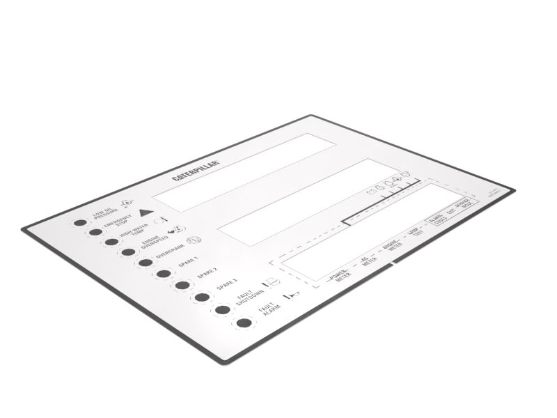 335-8639: Etichetta di identificazione del pannello di controllo