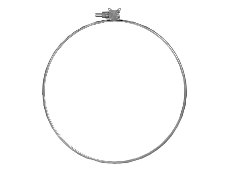 Ленточный хомут шириной 45 мм