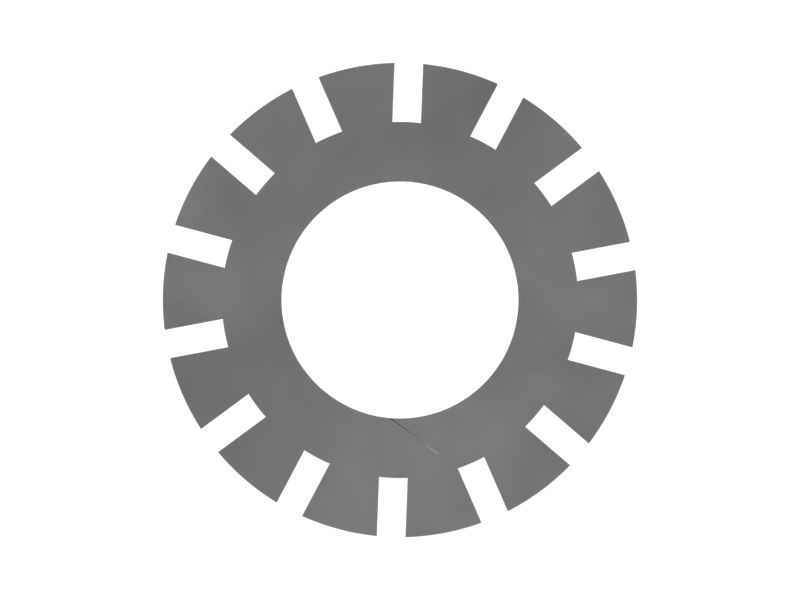 Стопорная шайба с внешним зубом