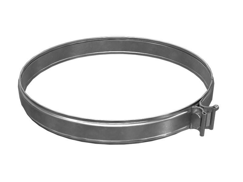 Ленточный хомут шириной 45 мм