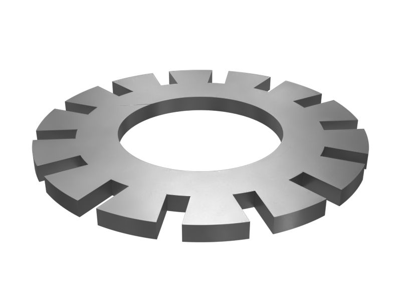 Стопорная шайба с внешним зубом