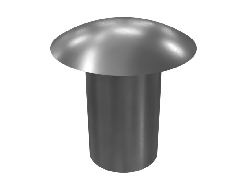 Заклепка защитного кожуха