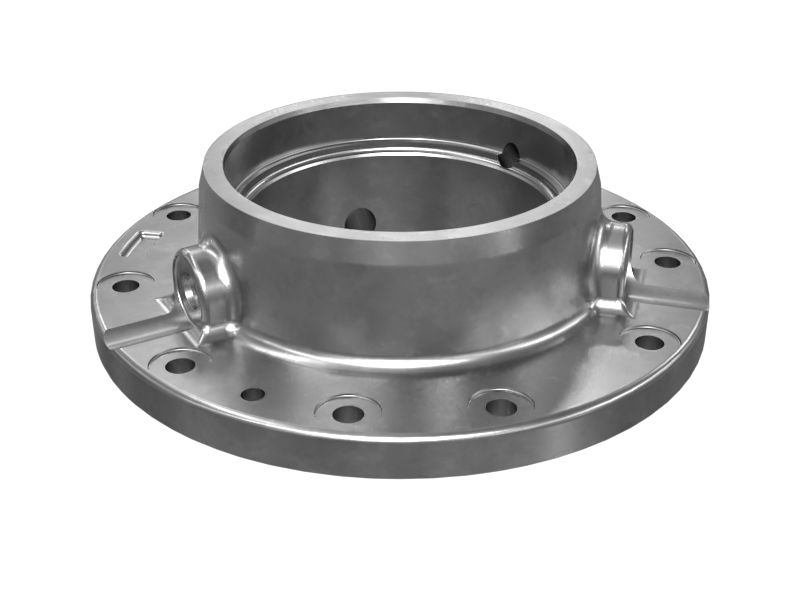 Распределитель жидкости, отлитый из серого чугуна