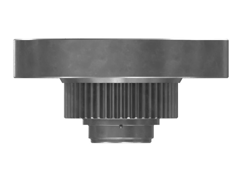 Зубчатый венец с зубьями 102 цилиндрической шестерни