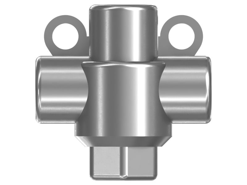 Стальной клапан длиной 57,15 мм