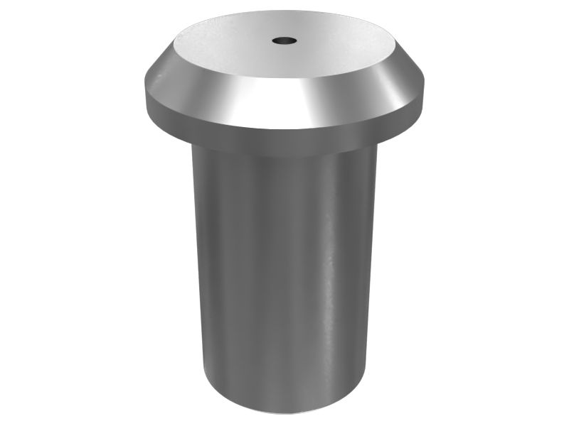 Клапан из закаленной стали длиной 32 мм