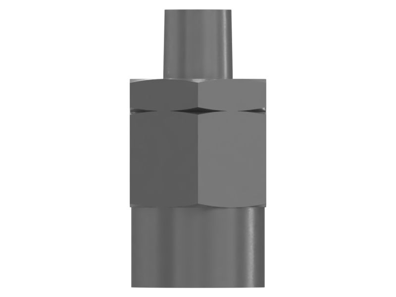 Прямой гидравлический обратный клапан, длина 54,10 мм