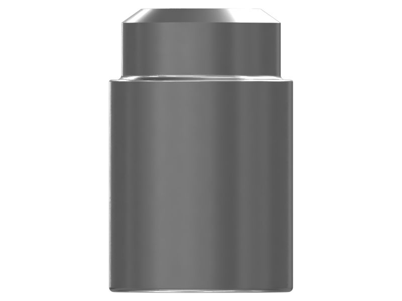 Стальной клапан длиной 48 мм