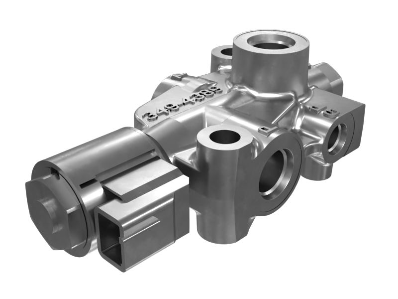 Блок электромагнитного клапана и коллектора