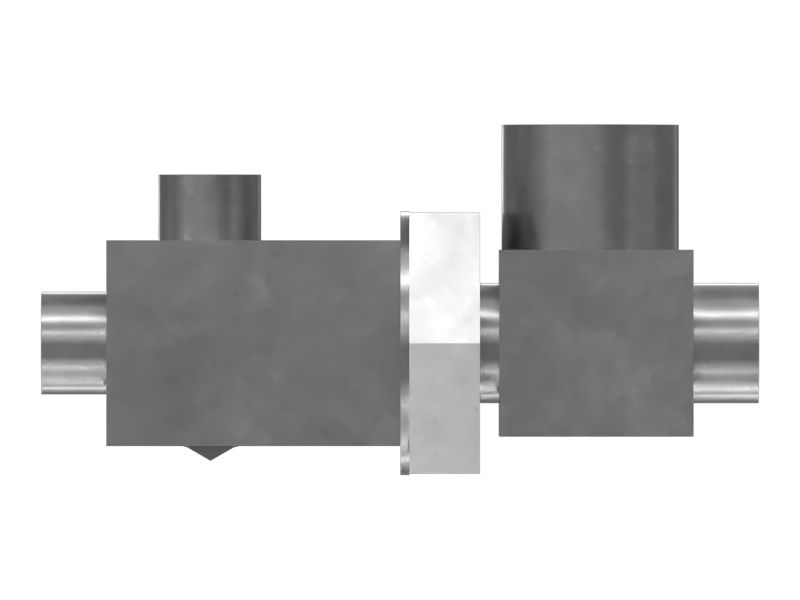 Пятиходовой обратный клапан длиной 122,30 мм