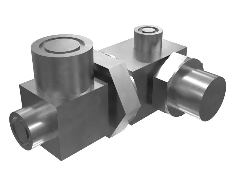 138-4733: Пятиходовой обратный клапан длиной 122,30 мм