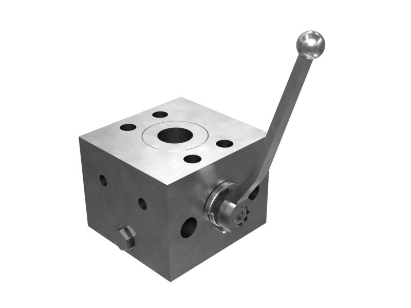 442-0234: Гидравлический запорный шаровой клапан