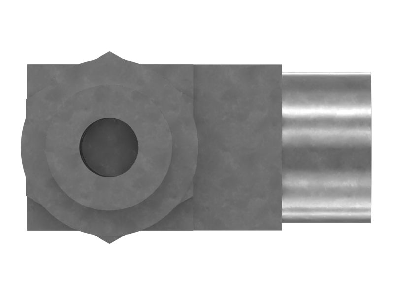 Коленчатый обратный клапан, длина 36,80 мм