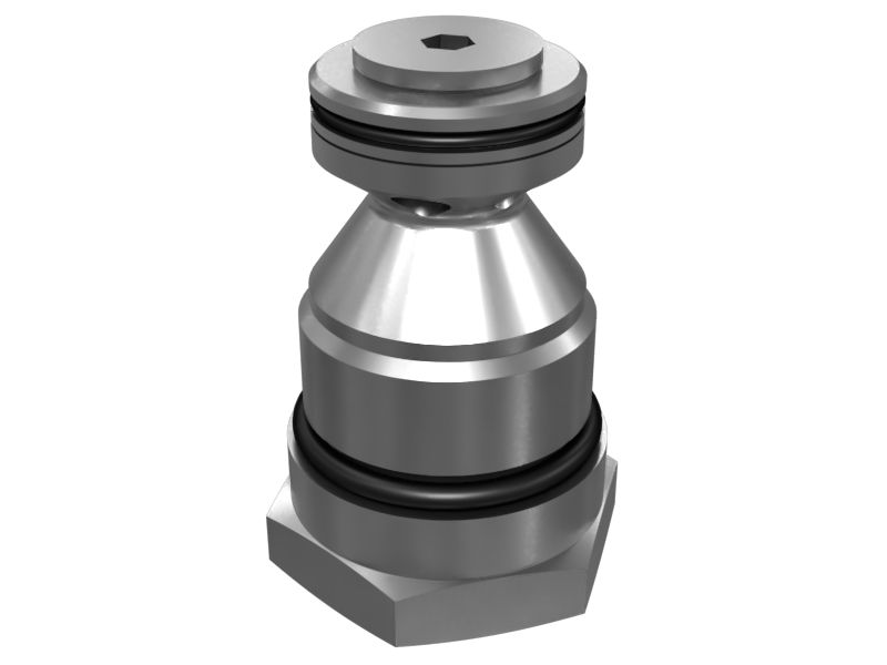 Подпиточный клапан гидравлического управления