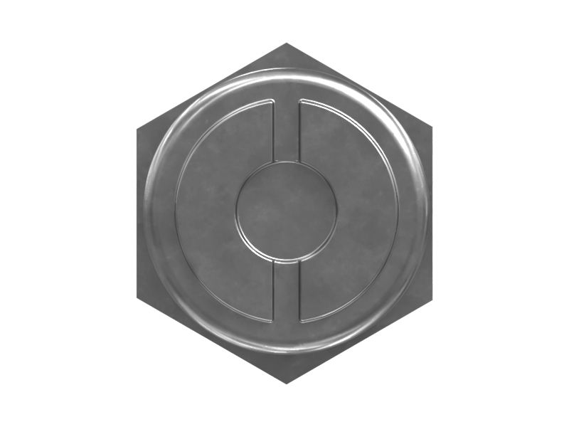 Предохранительный клапан, длина 34,29 мм