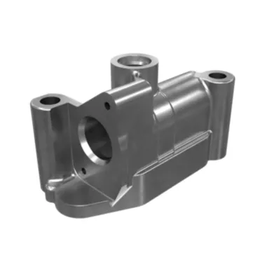 CAT 102 MM UZUNLUĞUNDA ALÜMİNYUM KALIP DÖKÜM VALF GÖVDESİ