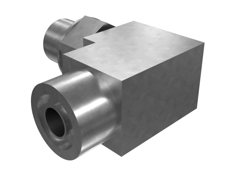 Коленчатый обратный клапан, длина 36,80 мм