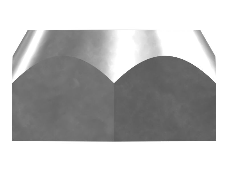 Коническая контргайка M8 x 1,25 мм