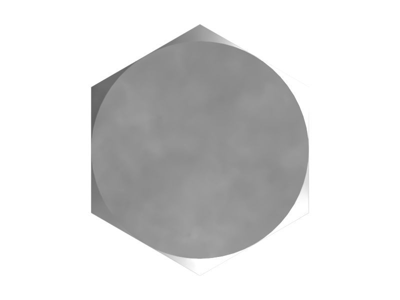 Болт с шестигранной головкой M16