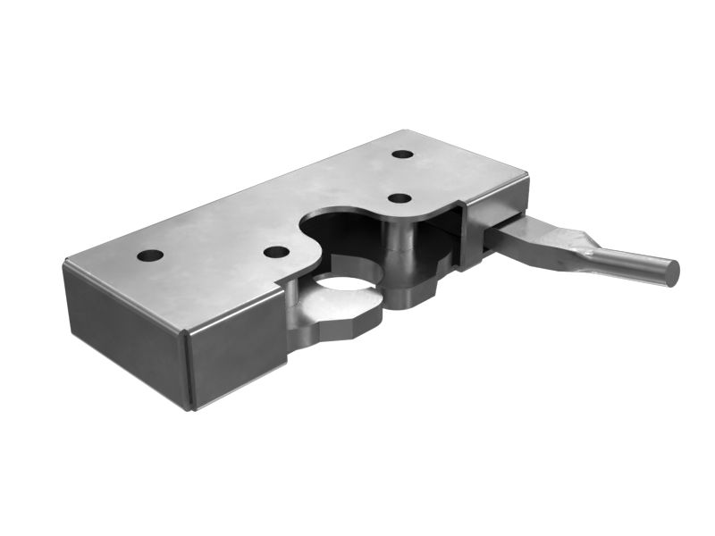 Поворотная защелка для фиксации в открытом положении