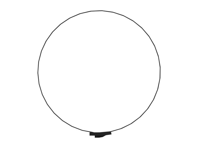 Кабельная накладка длиной 201,00 мм