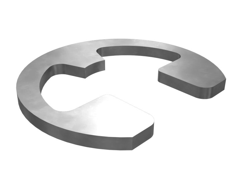 Внешнее стопорное кольцо с внутренним диаметром 6,15 мм в свободном состоянии