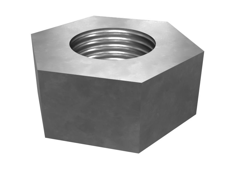 Длинная направляющая приварная гайка M10 x 1,5