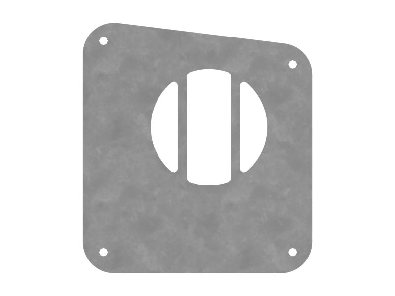 2mm Thick Front Bumper Frame Cover