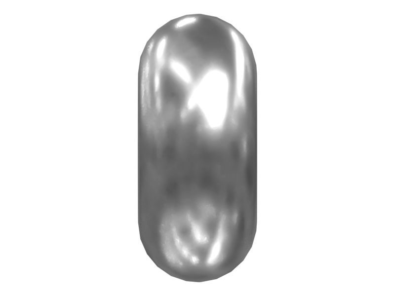 Стальной разъемный шплинт длиной 38,10 мм