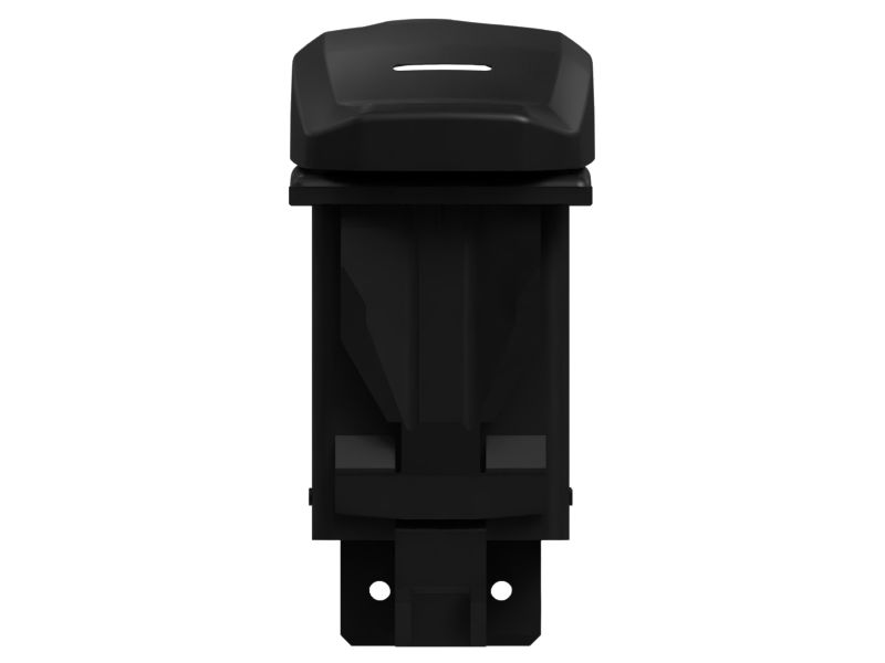 Двухполюсный кулисный переключатель освещения