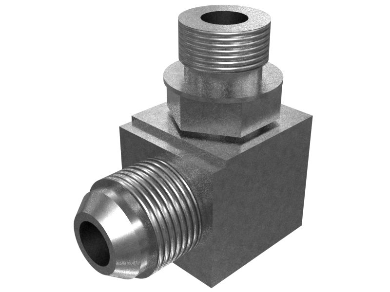 Коленчатый переходник с отверстия под углом 37 градусов на STOR, 90 градусов