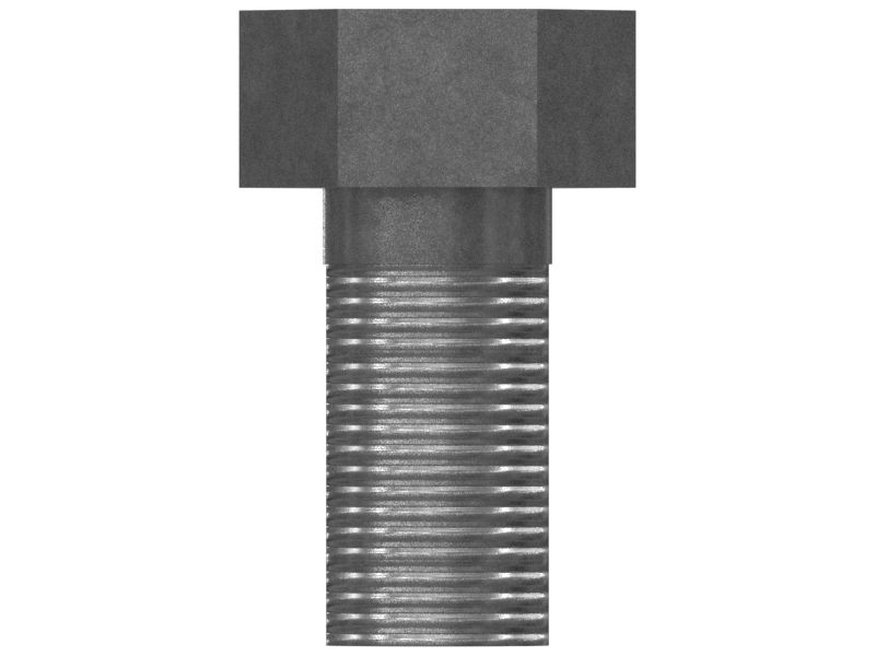 Болт с шестигранной головкой размером 3/8''-16 x 3/4''