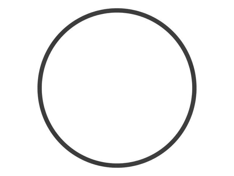 Резиновое опорное кольцо с внутренним диаметром 104,93 мм