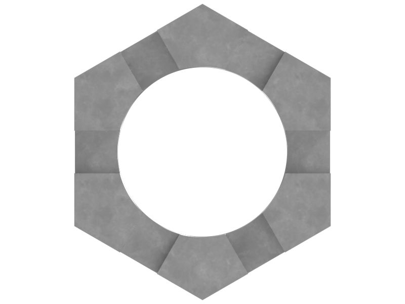 3H-2018: 5/8''-18 Hex Slotted Nut 3H2018 купить