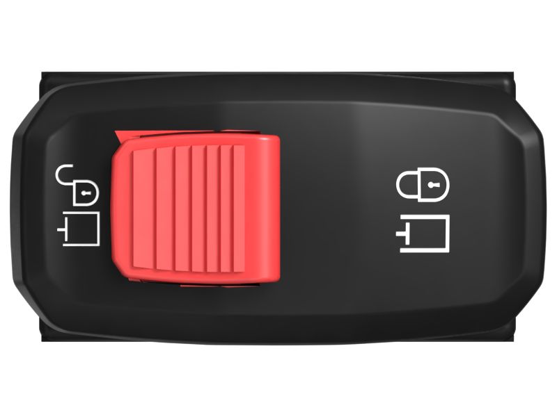 Кулисный переключатель блокировки навесного оборудования