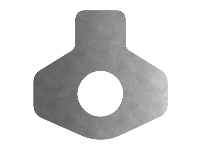 Замок с одним язычком толщиной 0,89 мм