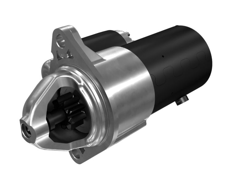 Блок электростартера двигателя