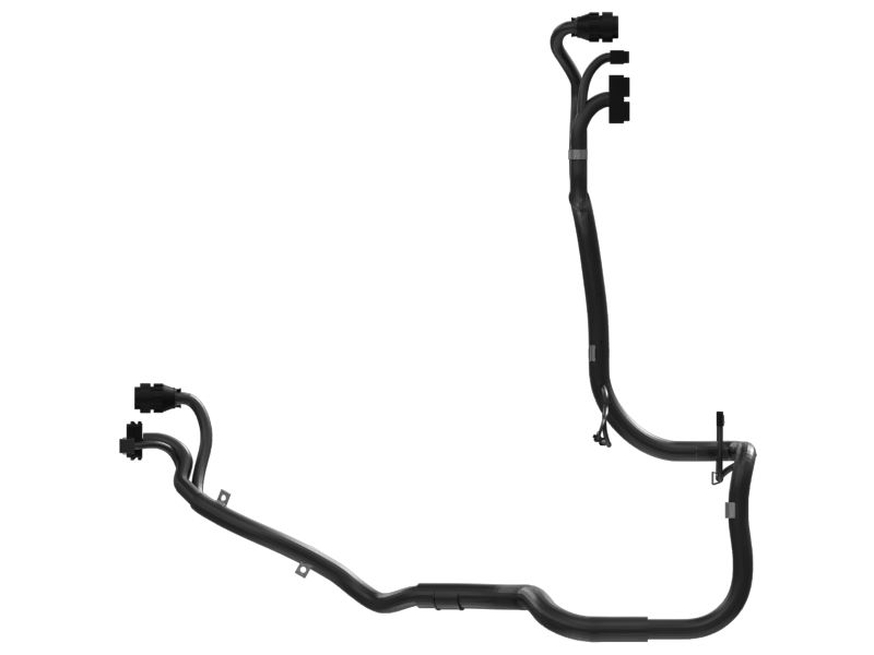 Жгут проводов заднего шасси с шарнирно-сочлененной рамой