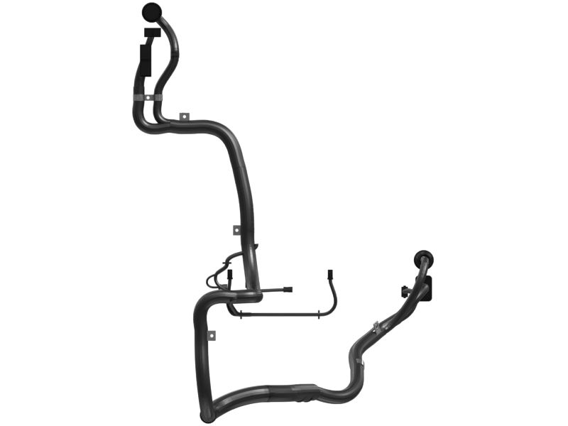 Жгут проводов заднего шасси с шарнирно-сочлененной рамой