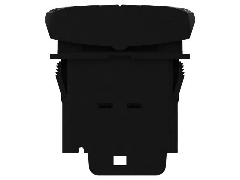 Двухполюсный кулисный переключатель оборотов двигателя