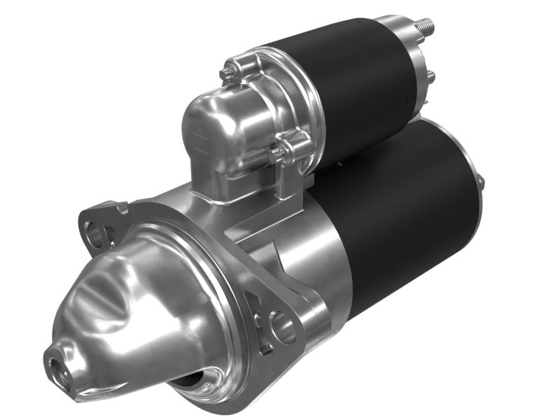 Блок электростартера двигателя