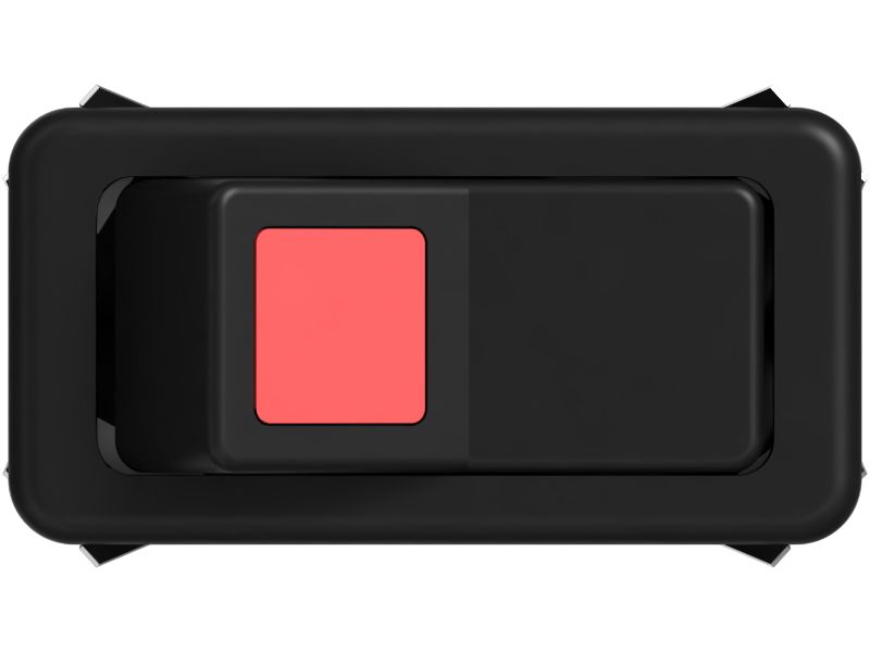 Двухполюсный кулисный переключатель освещения