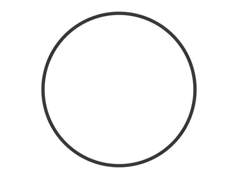 Резиновое опорное кольцо, внутренний диаметр 132,73 мм