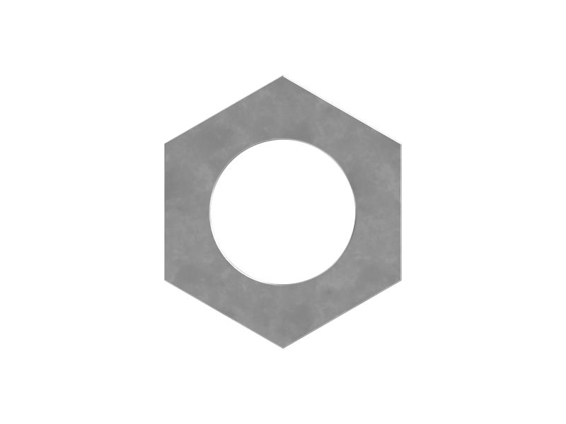 Шестигранная гайка M8